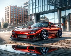 Urban Reflection – Mazda RX-7 FD3S