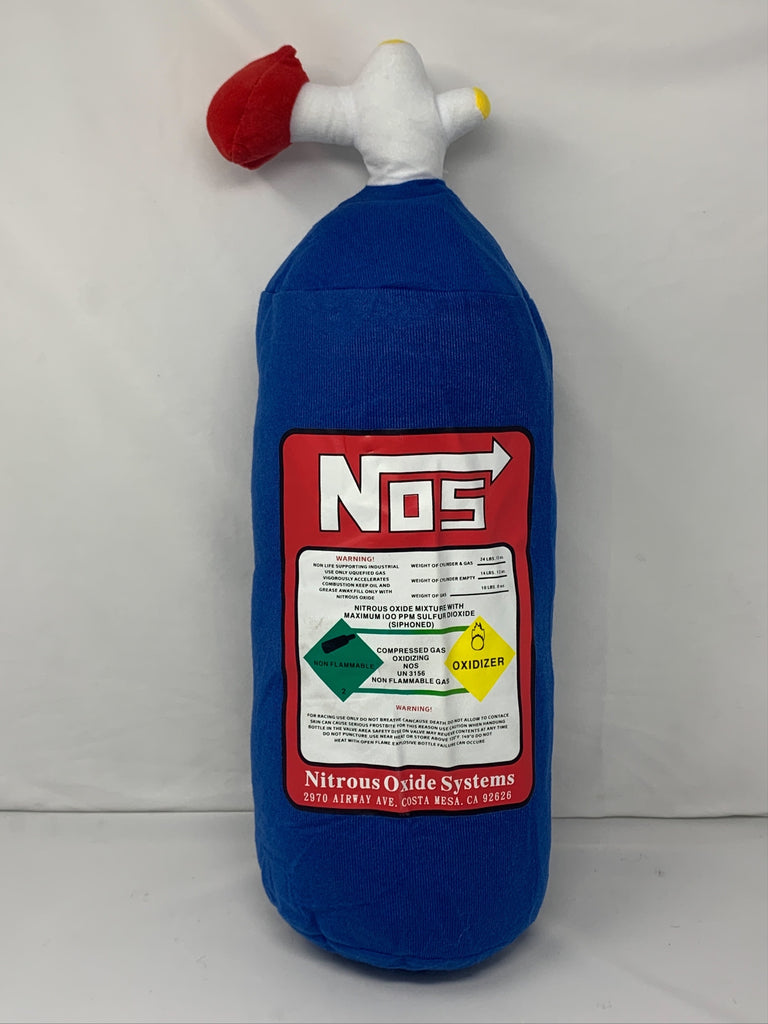 NOS Bottle Plush Pillow – Soft Comfort Meets High-Octane Style!