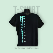Load image into Gallery viewer, Chasing Legends Side Swipe Banner T-Shirt