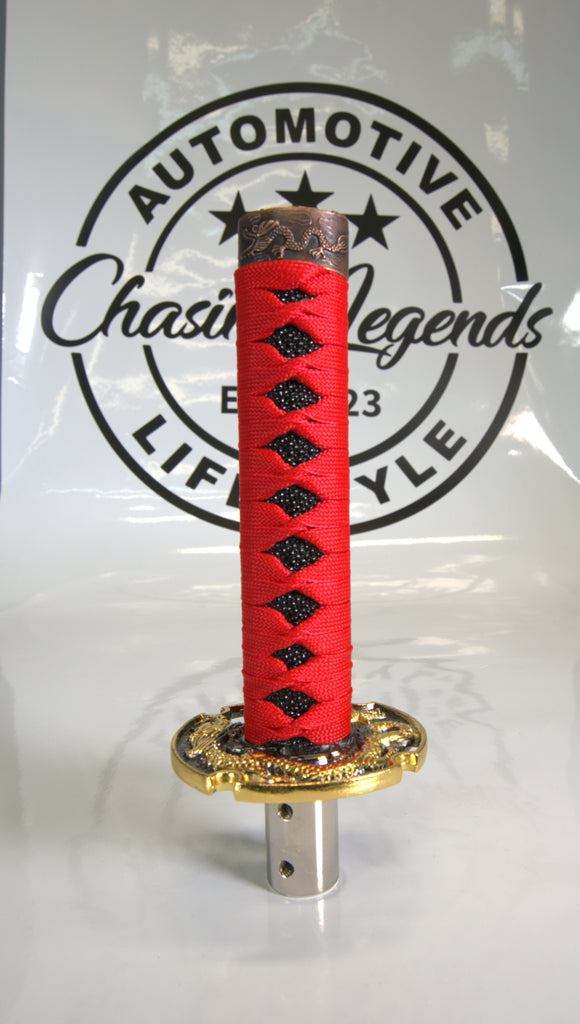 8-Inch Katana-Style Shift Knob – High-Quality Shifting with Samurai Flair
