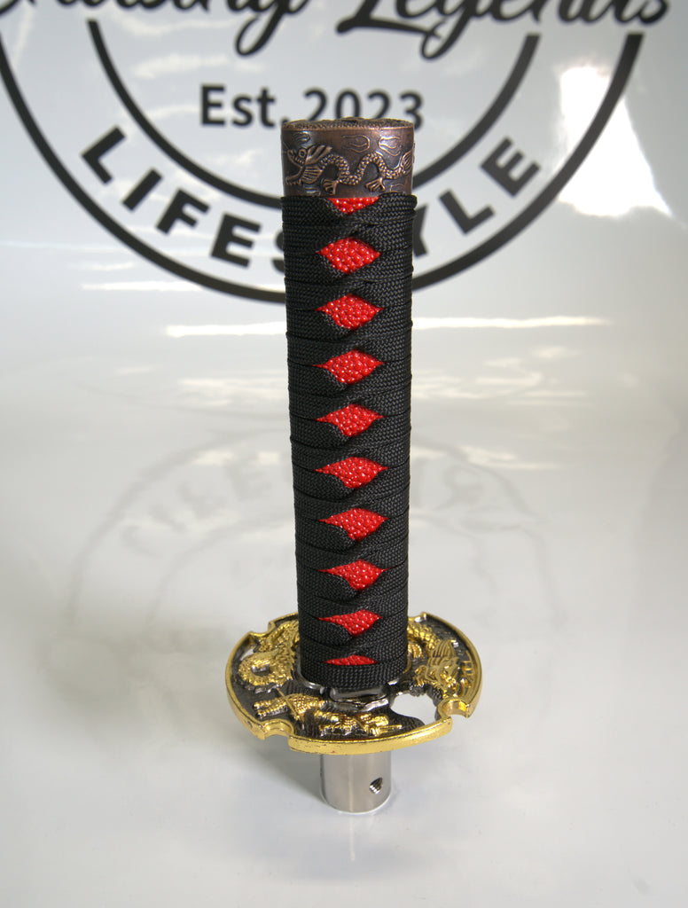 8-Inch Katana-Style Shift Knob – High-Quality Shifting with Samurai Flair
