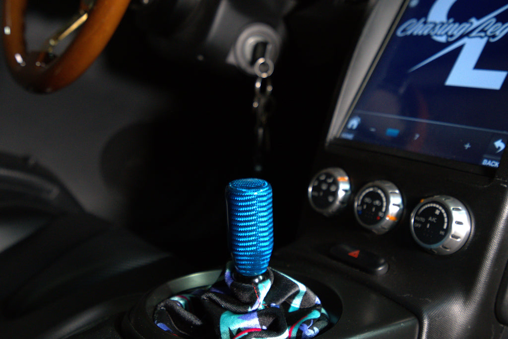 3-Inch Cylindrical Carbon Fiber Shift Knob