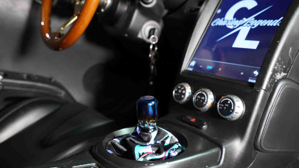 Burnt Chrome Numbered shift knob