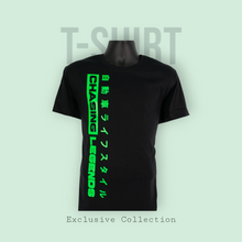 Load image into Gallery viewer, Chasing Legends Side Swipe Banner T-Shirt