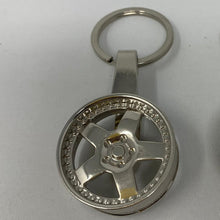 Load image into Gallery viewer, 5-Spoke Rim Keychain